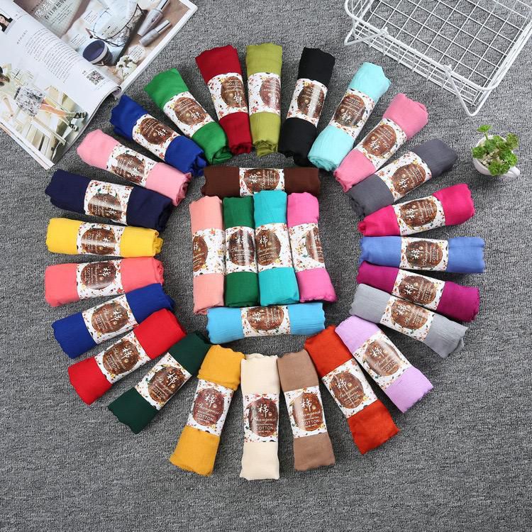 Premium Solid Color Jersey Scarf